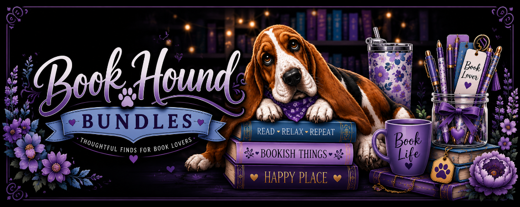 Mini genre book lover gift bundle by Book Hound Bundles